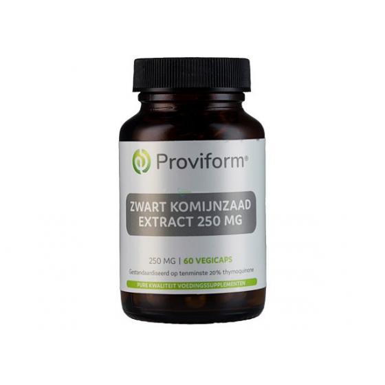 Proviform zwart komijnzaad 250mg