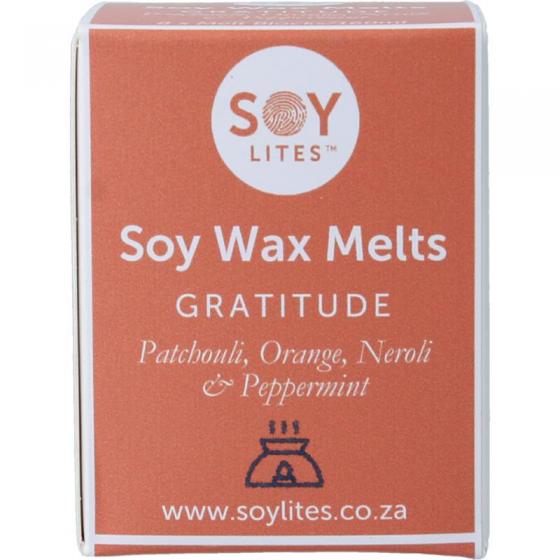 Soylites soja wax melts gratitude
