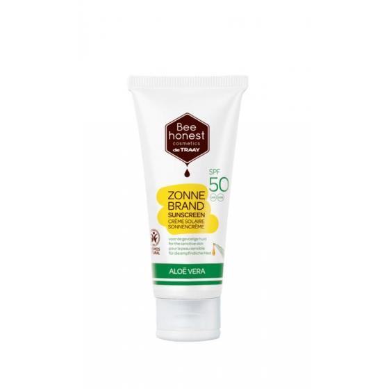 Traay Bee Honest Zonnebrand aloe & honing SPF50