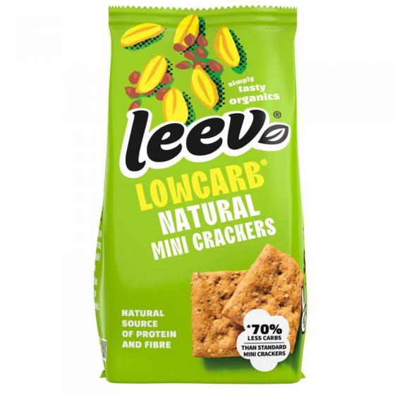 Leev lowcarb mini crackers natu bio