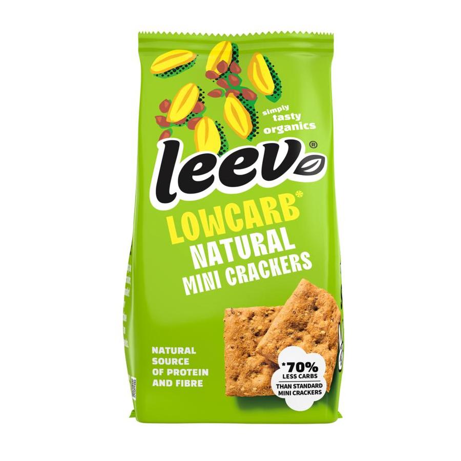Leev lowcarb mini crackers natu bio