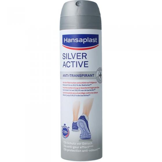 Hansaplast Hansaplast silver active deo