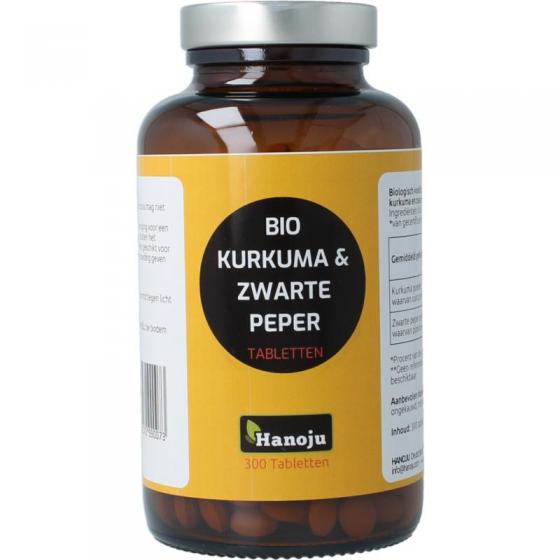 Hanoju kurkumap+piperine 500mg bio