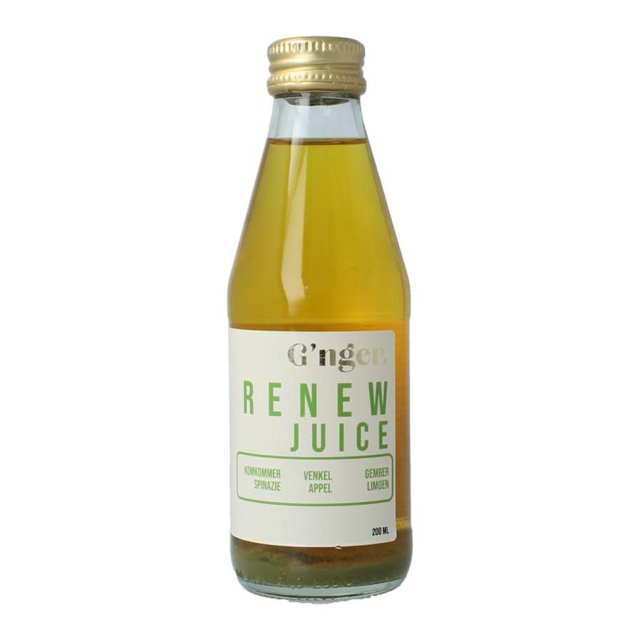 G'nger Renew groentesap met 61% groenten
