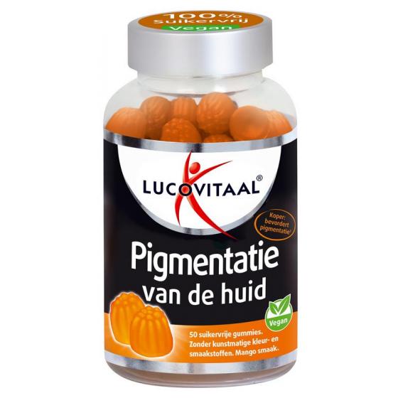 Lucovitaal pigmentatie vd huid gummies