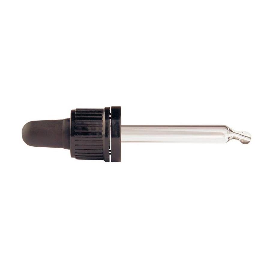 Helios Holland Pipet glas zwart 30ml