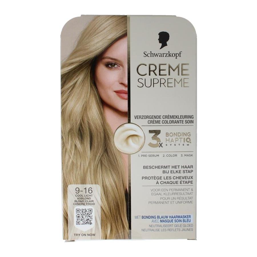 Schwarzkopf creme supreme 9-16 l blond