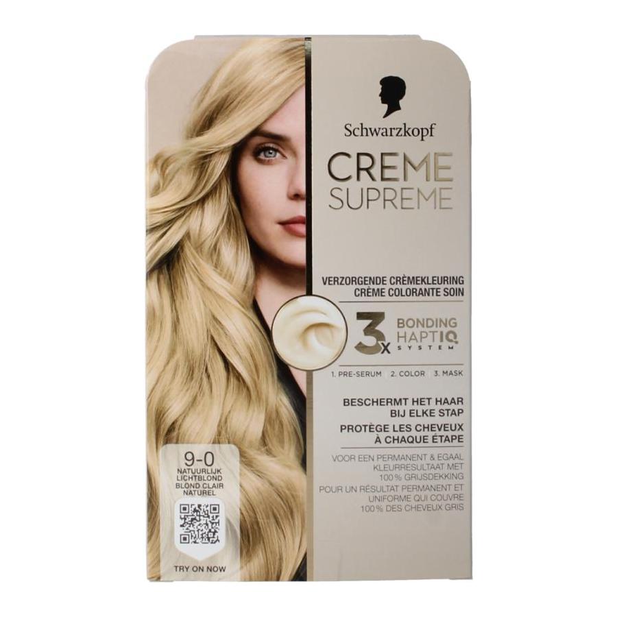 Schwarzkopf creme supreme 9-0 l blond