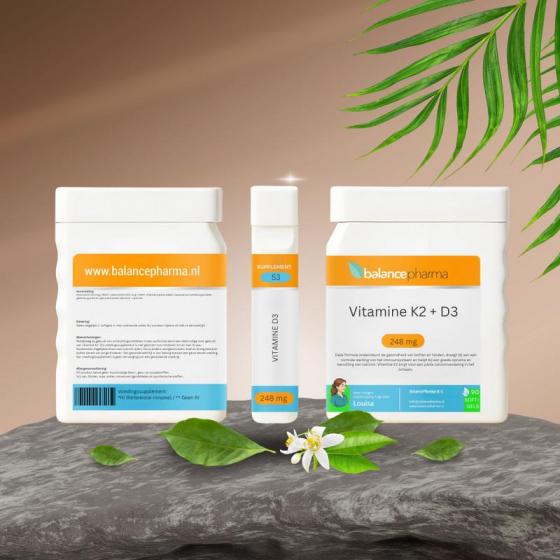 Supplements Vitamine K2 + Vitamine D3