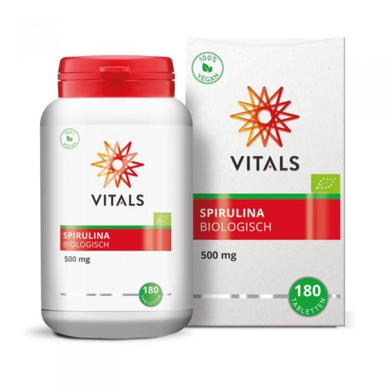 Vitals spirulina 500mg bio