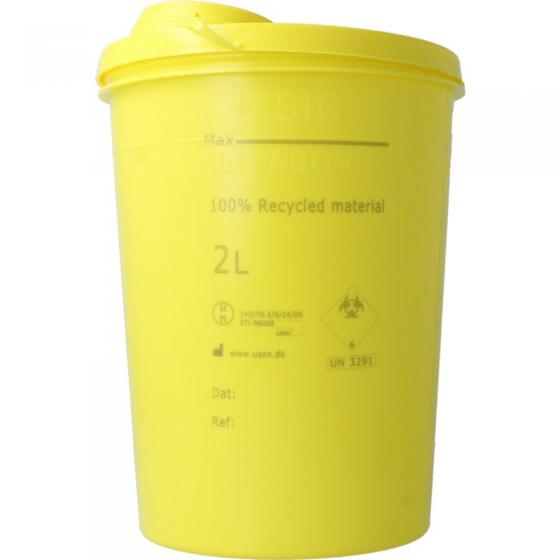 Blockland Naalden container large geel