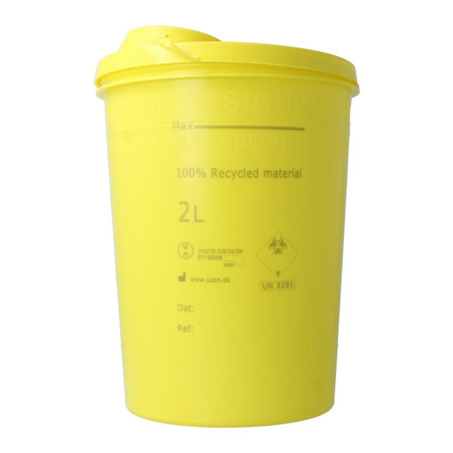 Blockland Naalden container large geel
