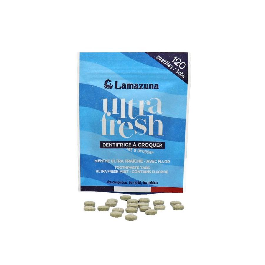 Toothpaste tabs ultra fresh mint bio