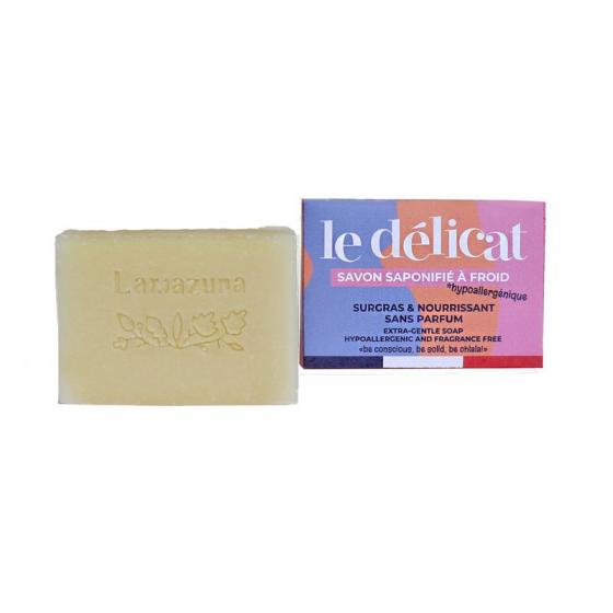 Extra-gentle soap bar