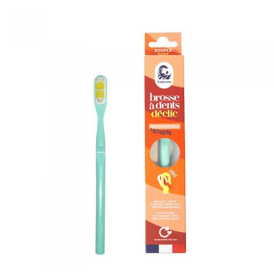 Toothbrush soft water green