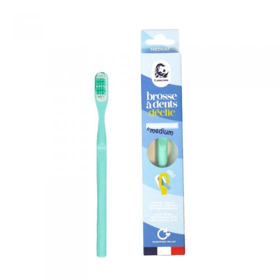 Toothbrush medium water green