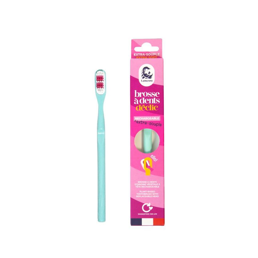 Toothbrush extra soft water green