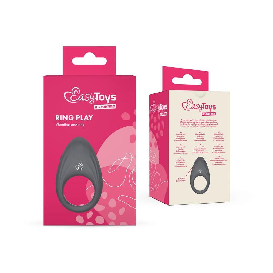 Easytoys Ring play vibrerende cockring