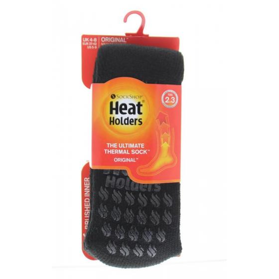 Ladies slipper socks 4-8 black