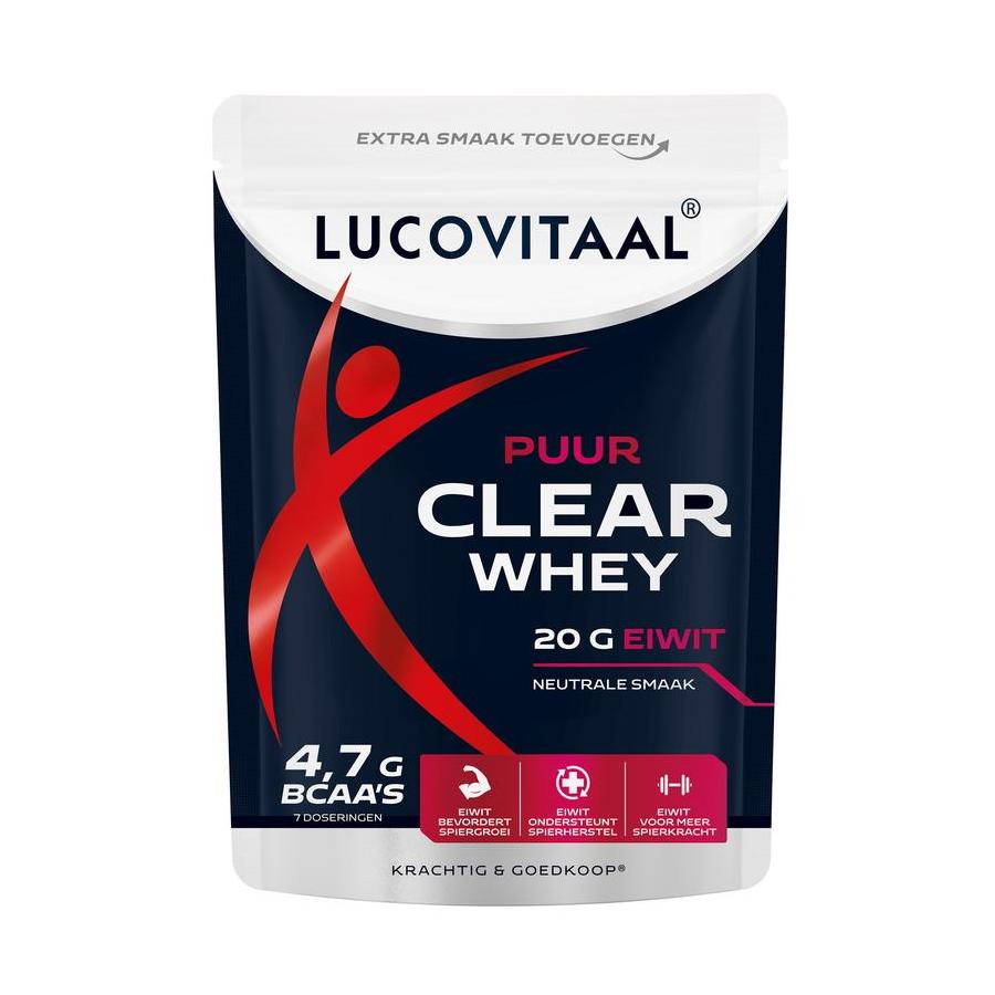 Lucovitaal clear whey poeder puur