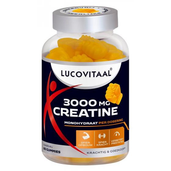 Lucovitaal creatine 3000mg gummies