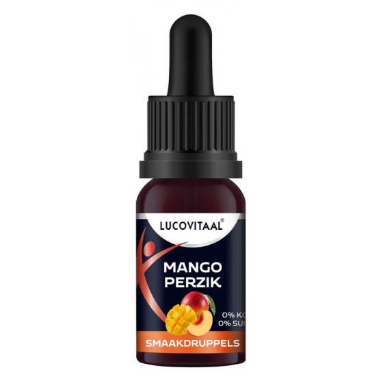 Lucovitaal smaak druppels mango perzik