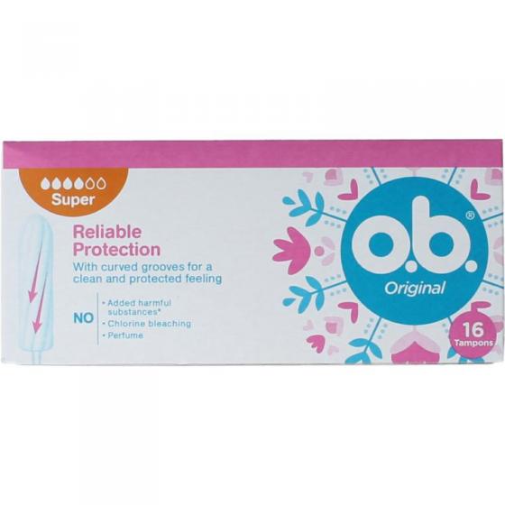 OB OB tampons original super
