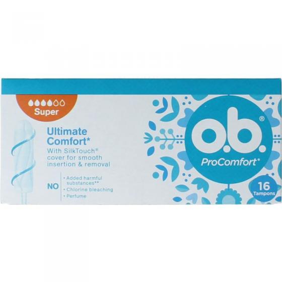 OB OB tampons procomfort super