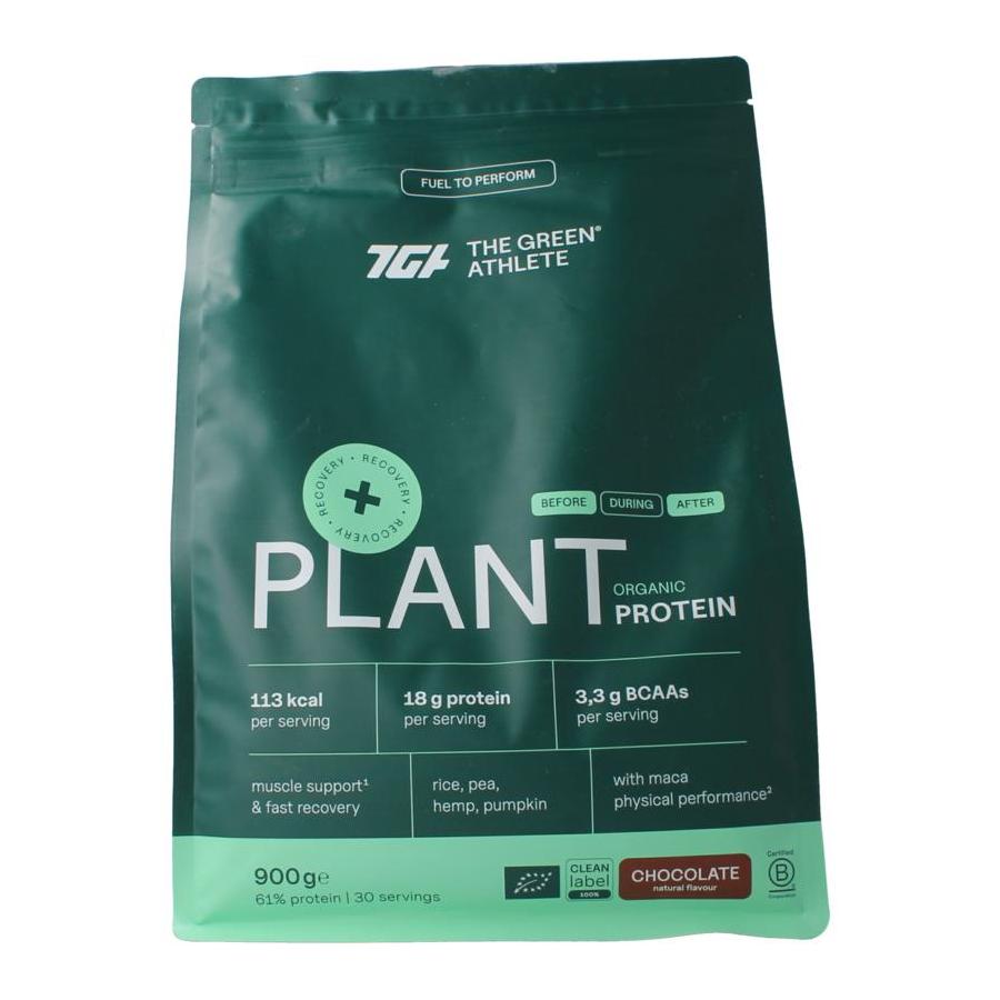 Green Athlete Whey plant protein choco bio