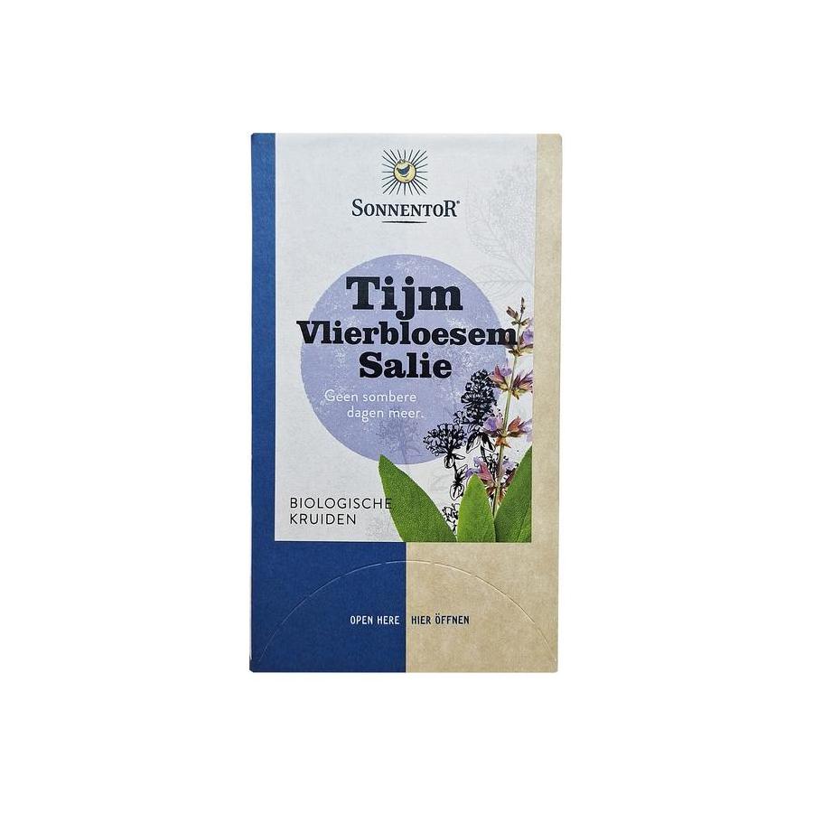 Sonnentor tijm vlierbloesem salie bio