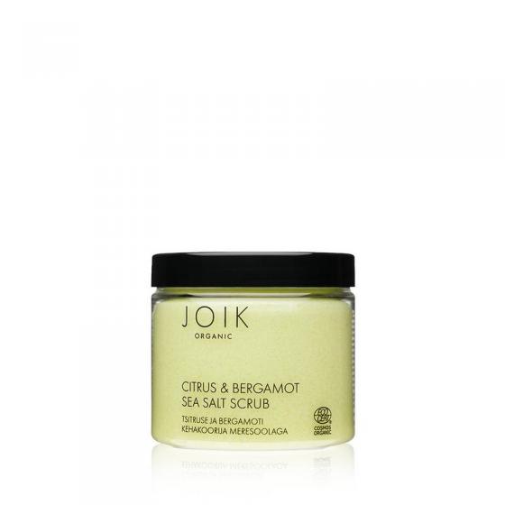 Citrus & bergamot sea salt scrub organic vegan