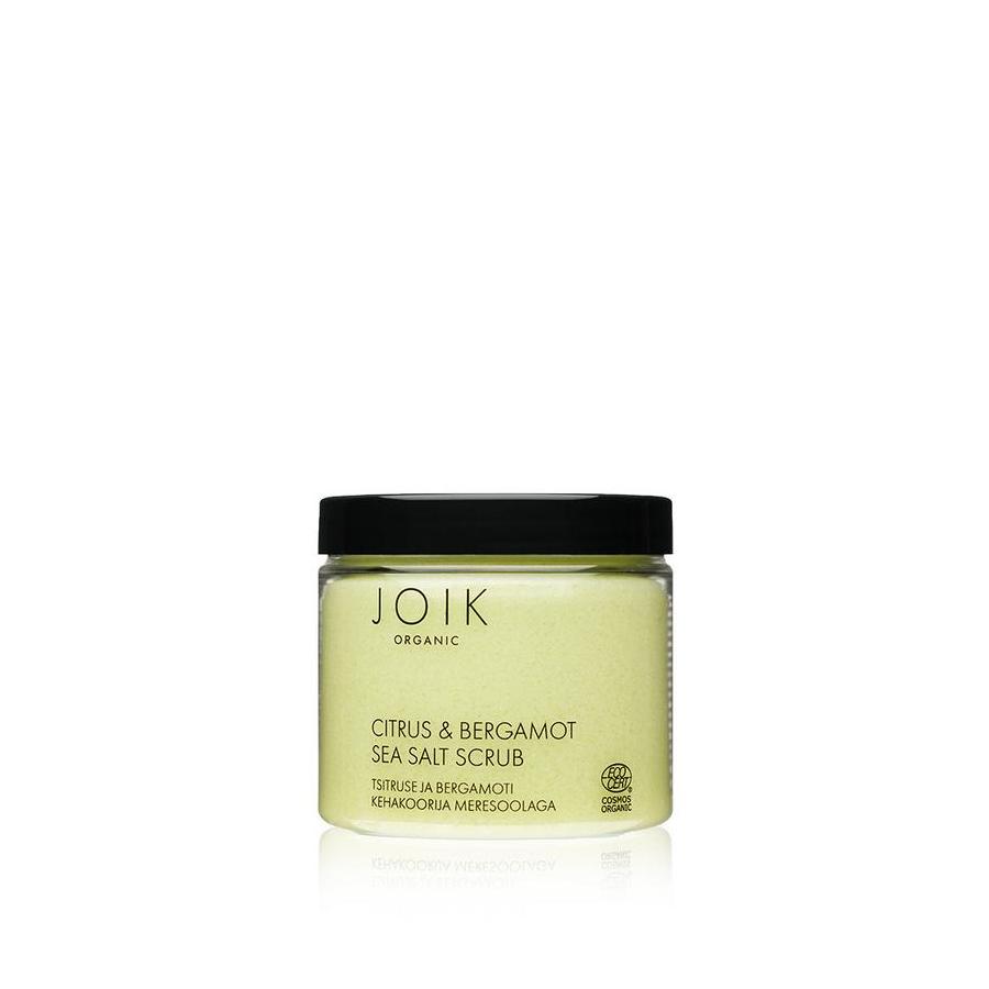 Citrus & bergamot sea salt scrub organic vegan