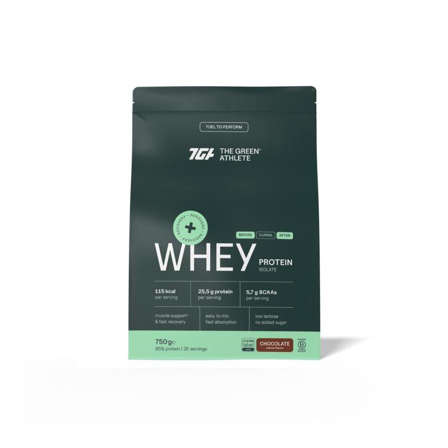 Green Athlete Whey protein isolate chocolate