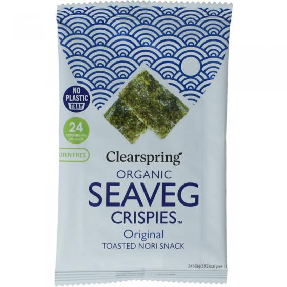 Clearspring seaveg - crispies original bio