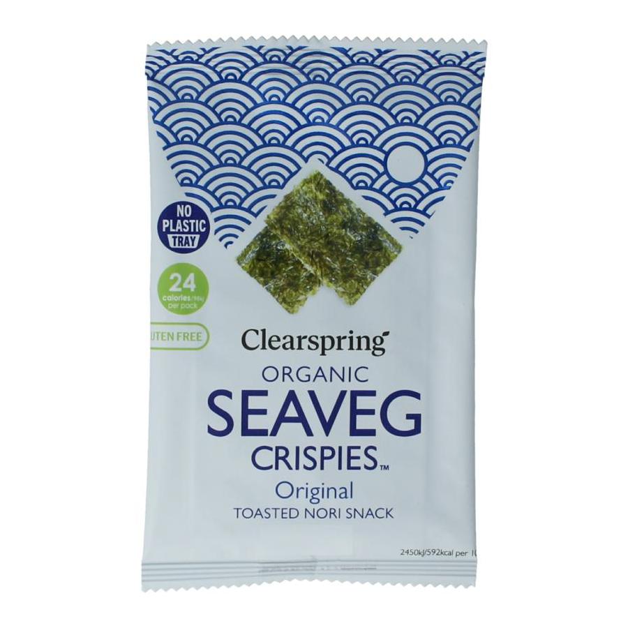 Clearspring seaveg - crispies original bio