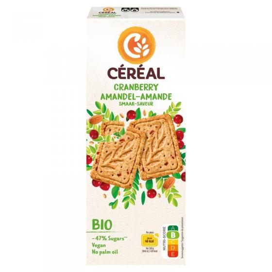 Cereal cranberry amandelen cake&koek