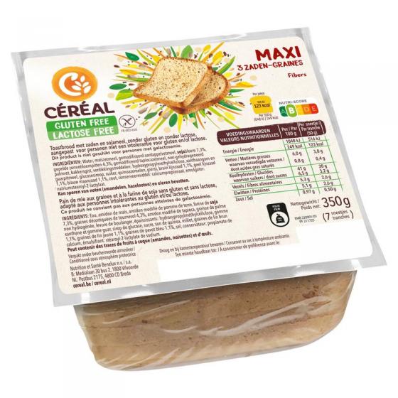 Cereal maxi 3 zadenbrood glut&lac vr