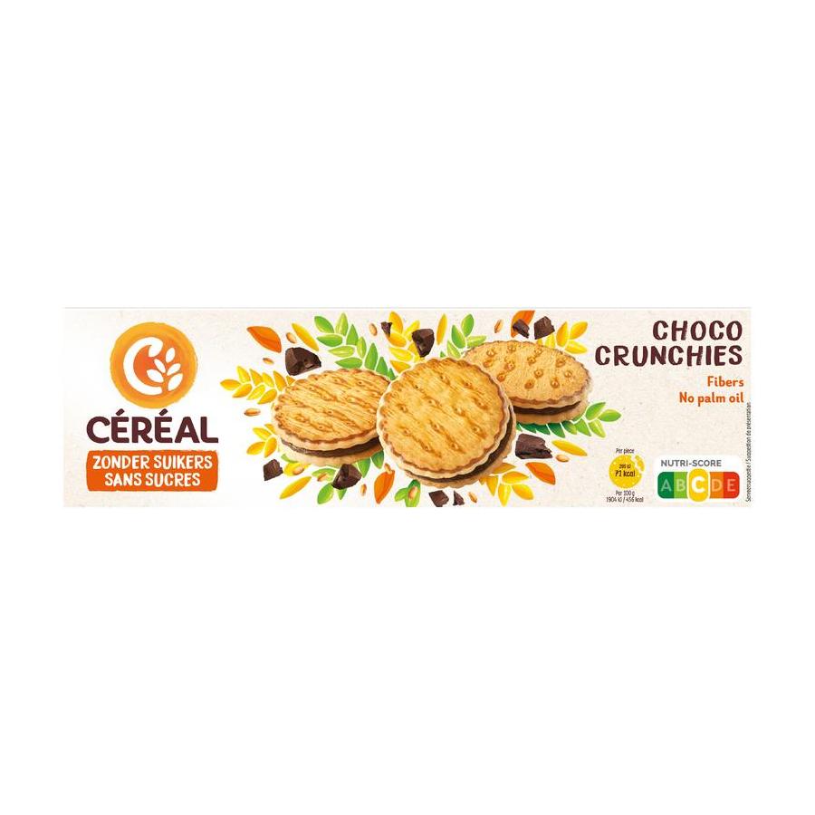 Cereal choco crunch koekjes z suikers