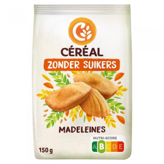 Cereal madeleines zonder suiker