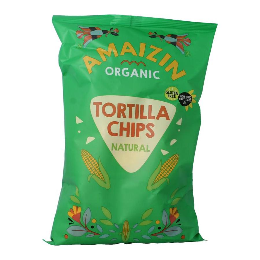 Amaizin tortillachips natural bio