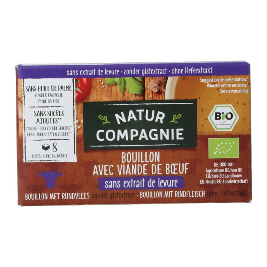 Natur Compagnie runderbouill gist/suikervr bio