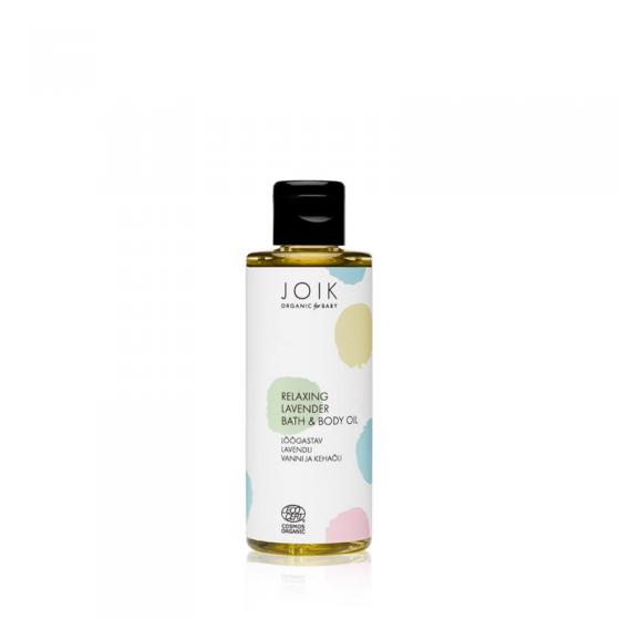 Baby relaxing lavender bath & body oil organic