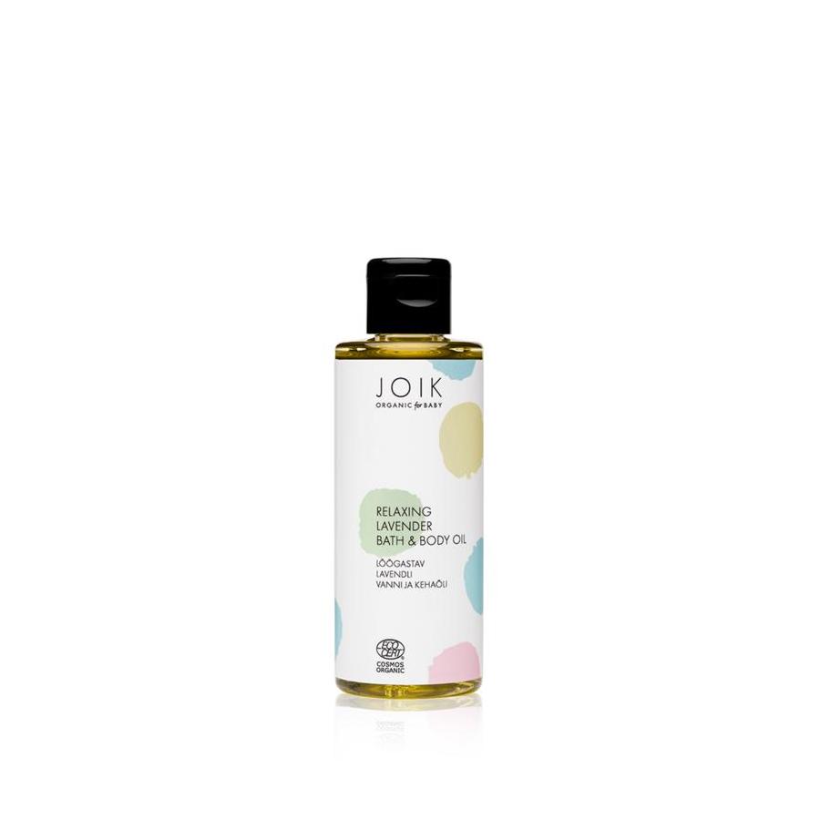 Baby relaxing lavender bath & body oil organic