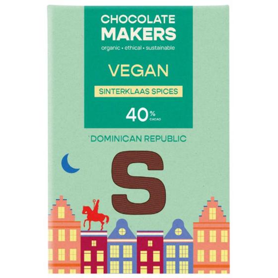 Chocolatemakers choc mak sintlet melk vega bio