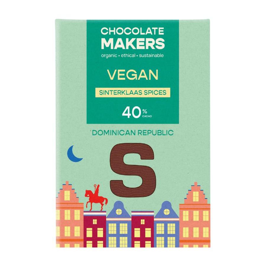 Chocolatemakers choc mak sintlet melk vega bio