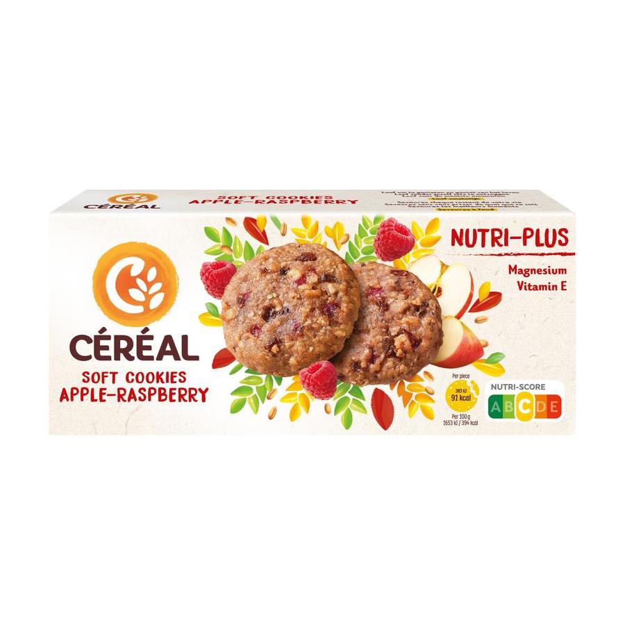 Cereal nutri-plus koekjes appel-framb