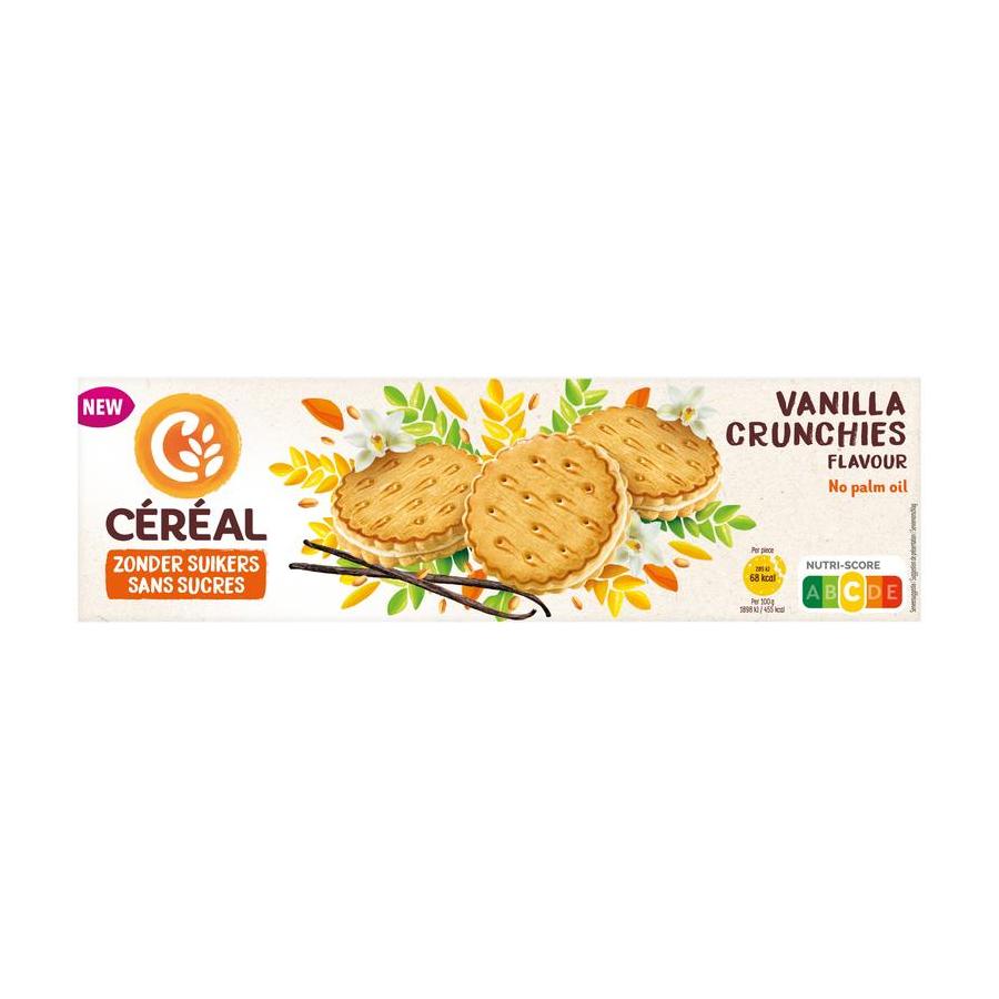 Cereal vanilla crunch koekje z suiker