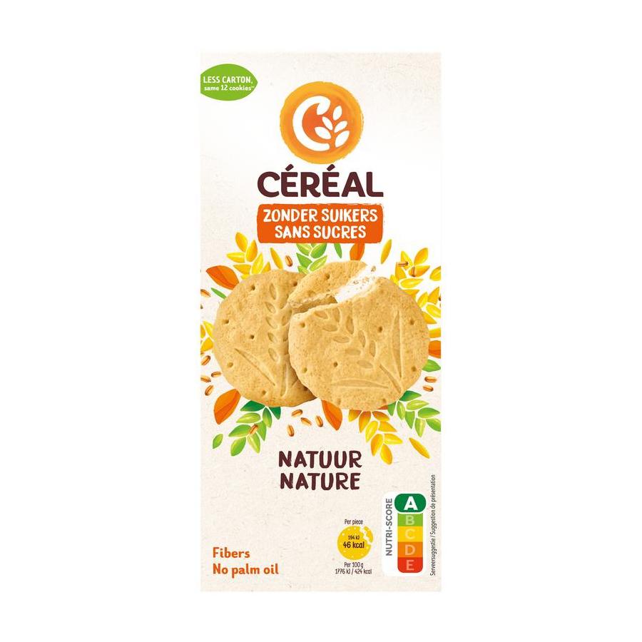 Cereal zandkoekjes natuur z suiker