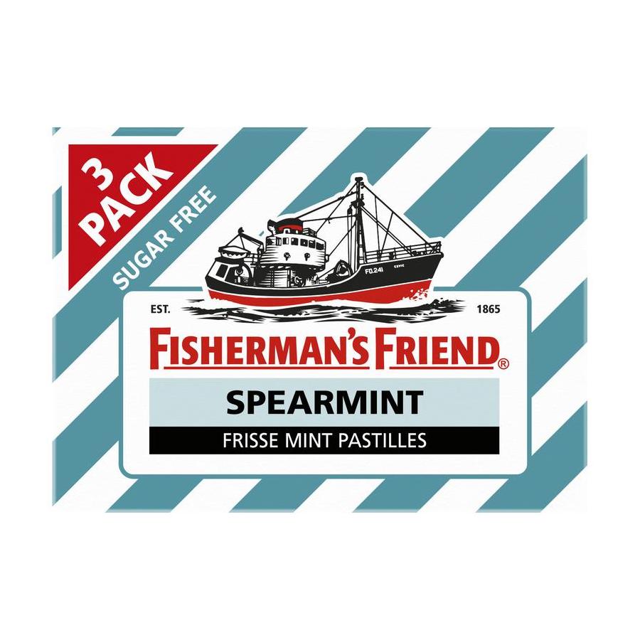 Spearmint suikervrij 3-pack