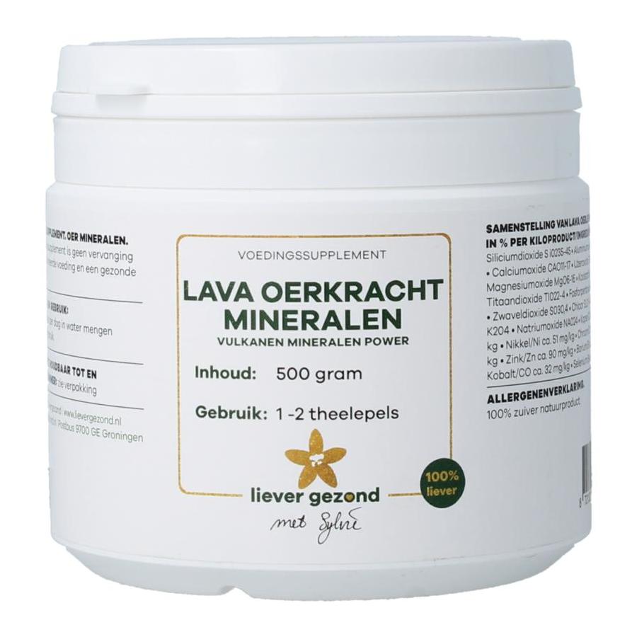 Liever Gezond lava oerkracht mineralen